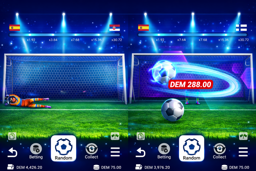 Penalty Shoot Out app casino